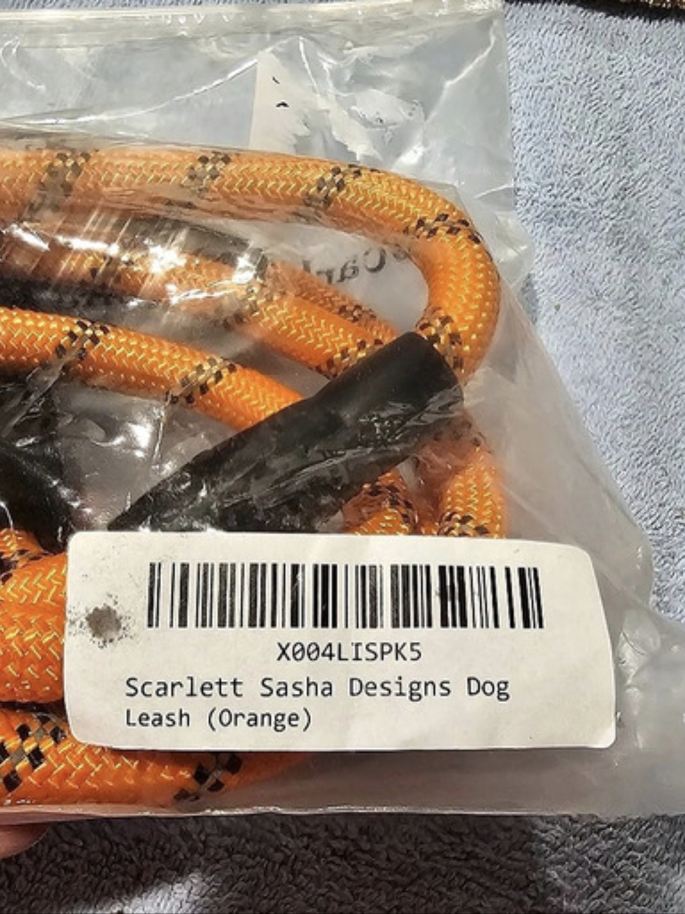 Scarlett Sasha Designs Dog Leash (Orange) ) Orange Dog Leash NWT
